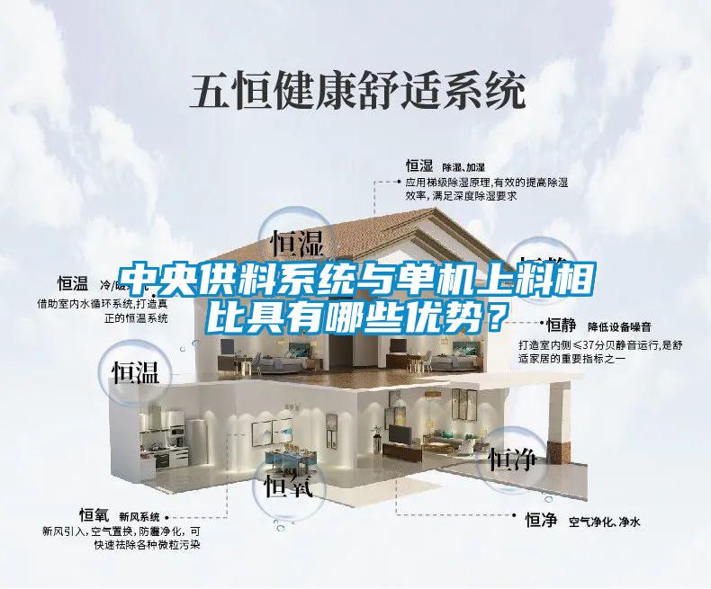 中央供料系统与单机上料相比具有哪些优势？