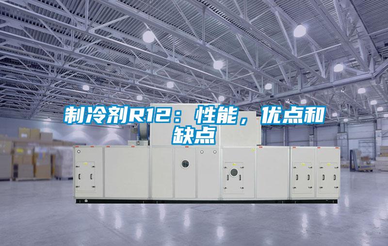 制冷剂R12：性能，优点和缺点