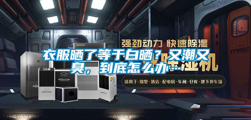 衣服晒了等于白晒？又潮又臭，到底怎么办…