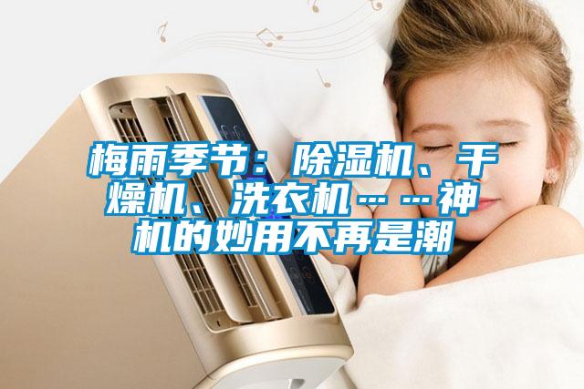 梅雨季节：精品一区二区三区水蜜桃、干燥机、洗衣机……神机的妙用不再是潮