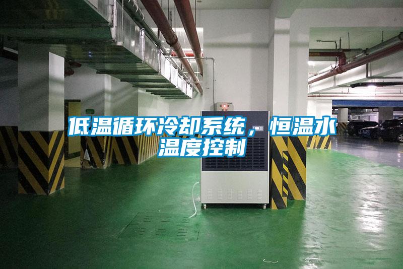 低温循环冷却系统，恒温水温度控制