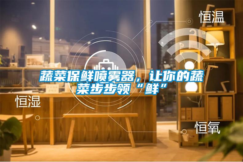 蔬菜保鲜喷雾器，让你的蔬菜步步领“鲜”