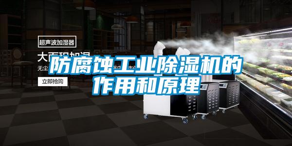 防腐蚀工业精品一区二区三区水蜜桃的作用和原理