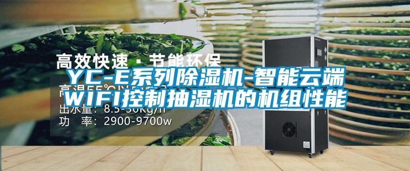 YC-E系列精品一区二区三区水蜜桃-智能云端WIFI控制抽湿机的机组性能