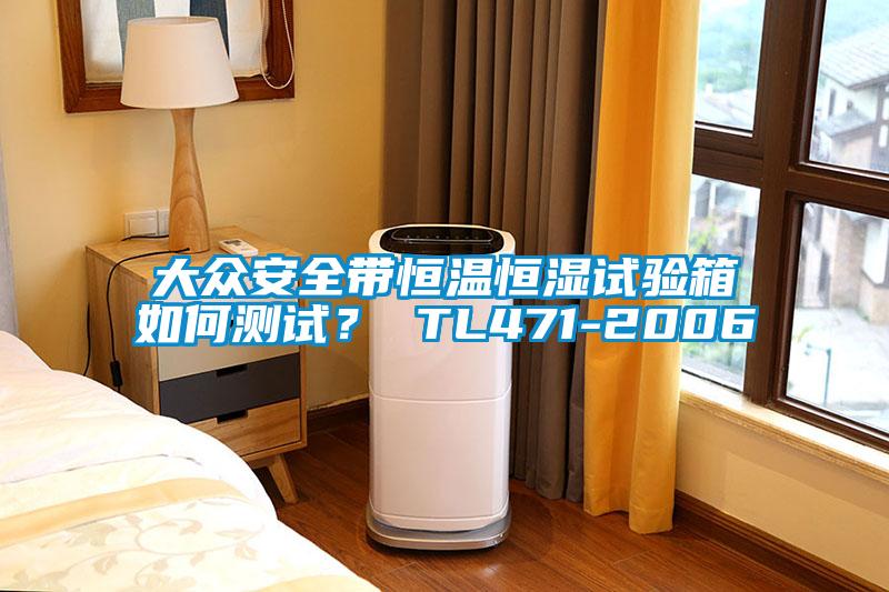 大众安全带恒温恒湿试验箱如何测试？ TL471-2006