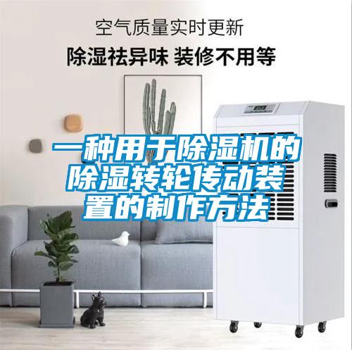 一种用于精品一区二区三区水蜜桃的除湿转轮传动装置的制作方法