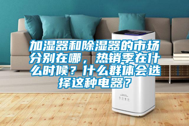 加湿器和除湿器的市场分别在哪，热销季在什么时候？什么群体会选择这种电器？
