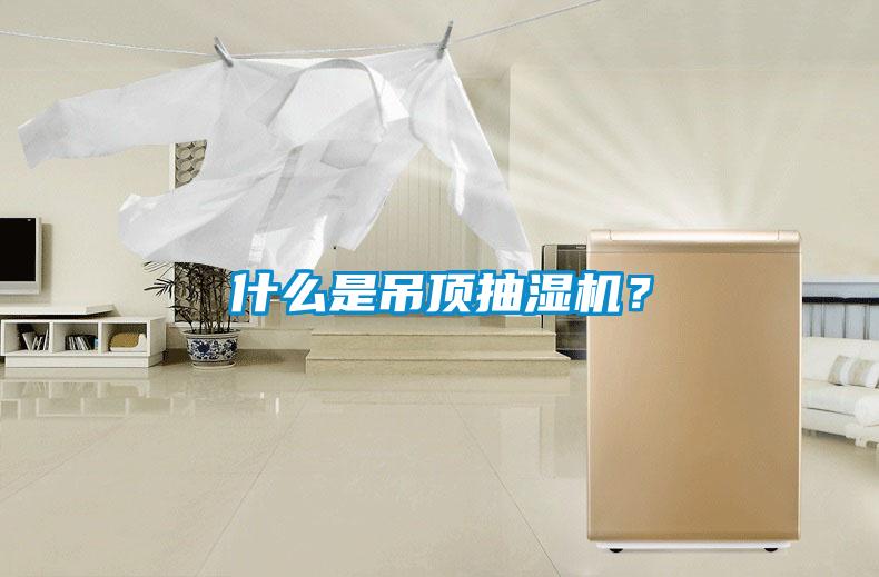 什么是吊顶抽湿机？