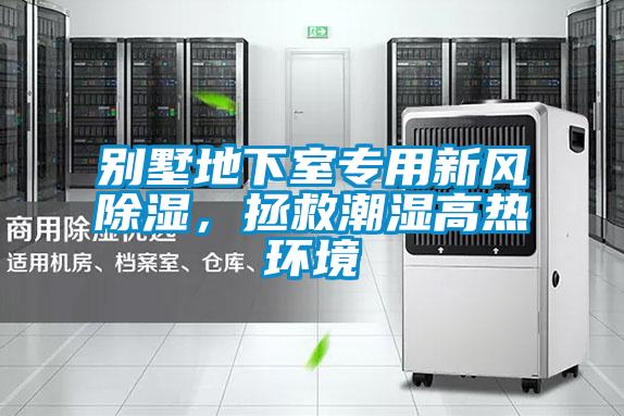 别墅地下室专用新风除湿，拯救潮湿高热环境