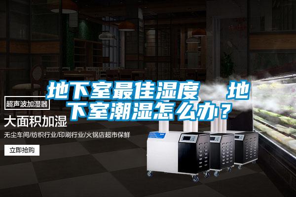地下室最佳湿度  地下室潮湿怎么办？