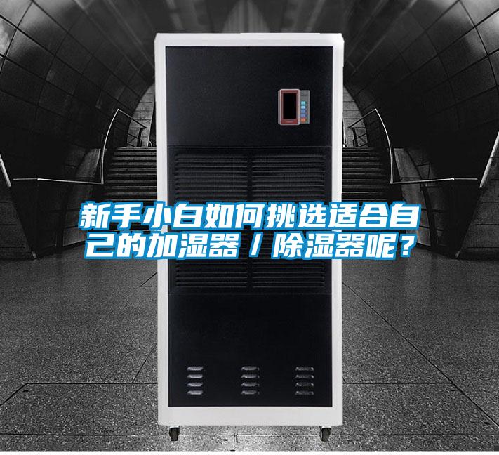 新手小白如何挑选适合自己的加湿器／除湿器呢？