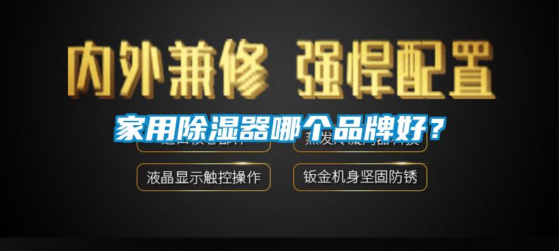 家用除湿器哪个品牌好？