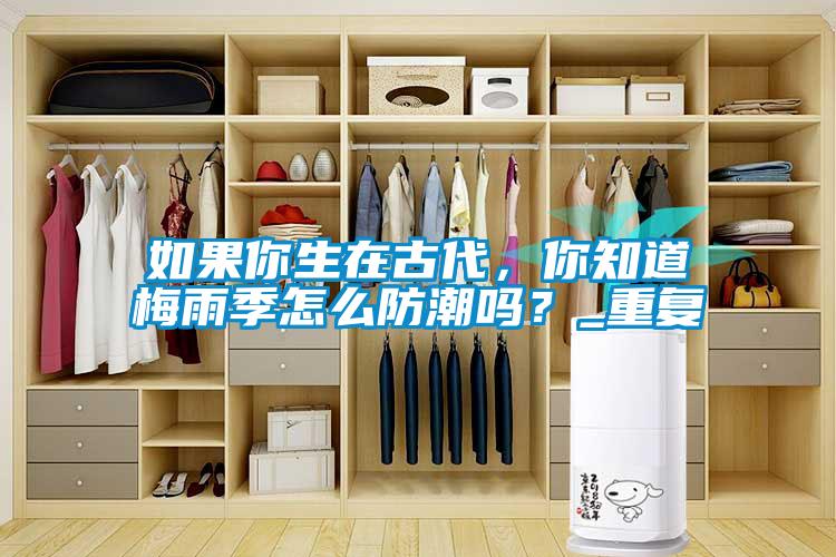 如果你生在古代，你知道梅雨季怎么防潮吗？_重复