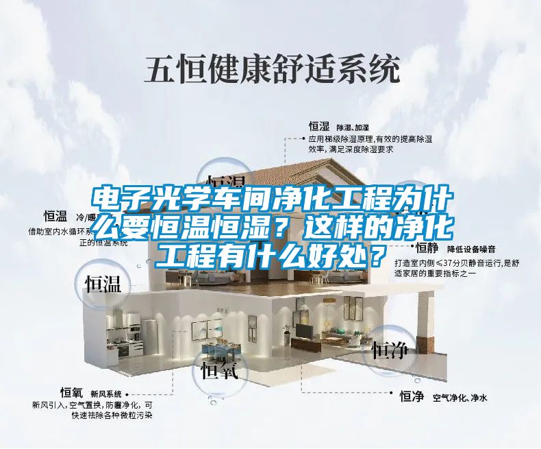 电子光学车间净化工程为什么要恒温恒湿？这样的净化工程有什么好处？